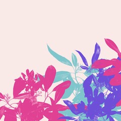 background with flowers