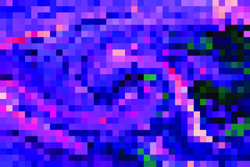 Pixel background. Colorful mosaic background.