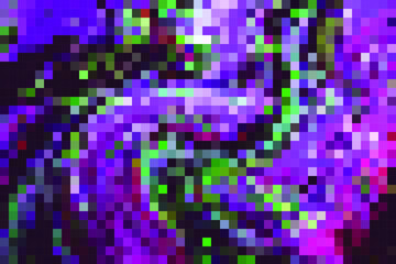 Pixel background. Colorful mosaic background.