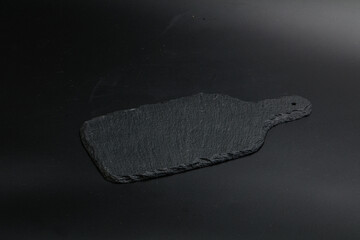 Black stone table plate for kitchen