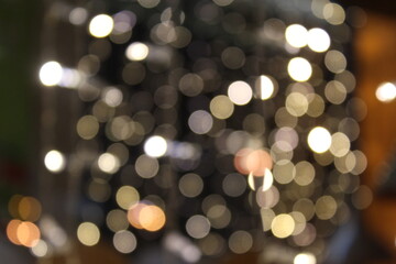 Blurred background, texture, blurry lights