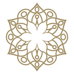 luxury golden emblem