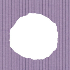 正方形　和風ストライプ柄　紫と丸フレーム