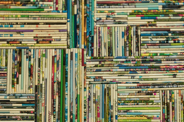 Patterns using paper.