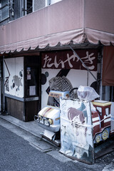 レトロな鯛焼き屋さん