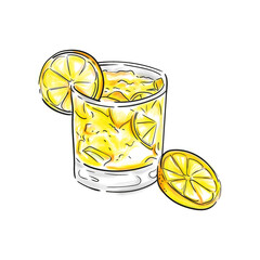 glass cocktail orange drink juice