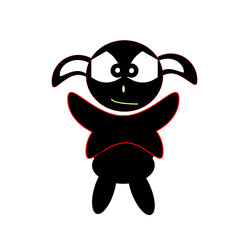 illustration of cartoon character  and  design vector concept web