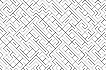 3D colored maze puzzle, labyrinth on white background