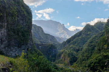 Aussicht in ein Tal im CIlaos-KRater