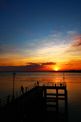 Sunset at Victoria Pier