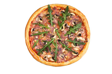 delicious fresh pizza for the restaurant menu
