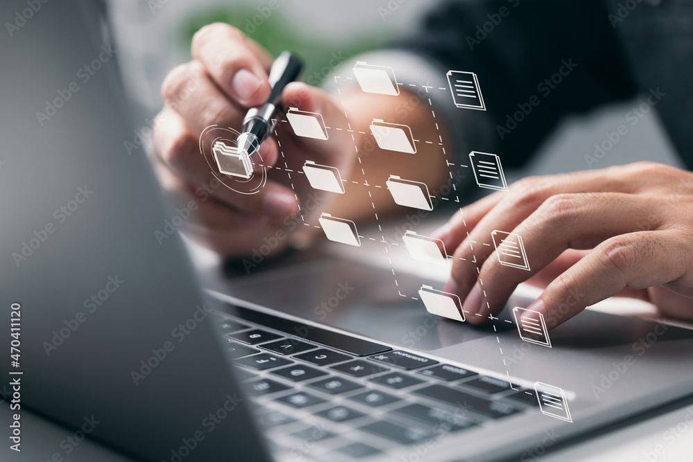Leinwandbilder to successfully handle files, it personnel uses a document management system (dms), an online docume