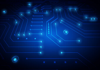 Circuit technology background with hi-tech digital