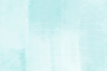 abstract light  blue background with acrylic paint strokes on canvas with space for text, light turquoise, emerald tender wallpaper with watercolor, paint dynamic layers in hd, minimalistic artwork