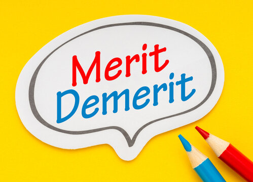 メリット・デメリット　Merit・Demerit　利点　長所　欠点　不利益