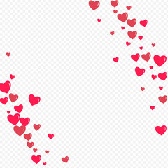 Burgundy Papercut Vector Transparent Backgound.