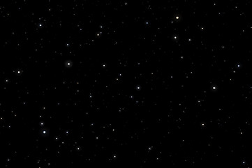 Naklejka na ściany i meble Stars in the night. Galaxy space background. Starry night sky.