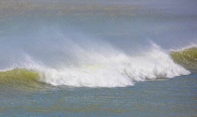 North Atlantic power sea waves off the south coast of Namibia