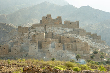 The Ain Al Hajariya Heritage Village, Al Baha, Saudi Arabia
