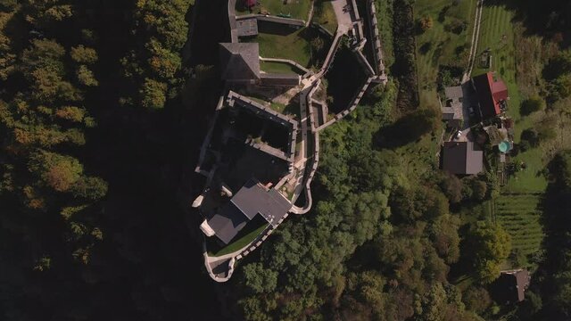Celje Castle in Slovenia by Drone 4