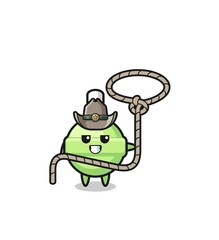 the lollipop cowboy with lasso rope