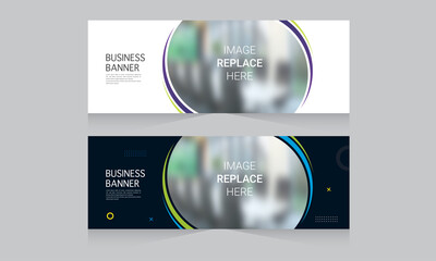 professional corporate business banner design
