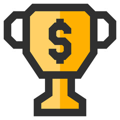 finance trophy icon