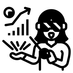 presentation glyph icon