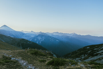 Morning in the mountain