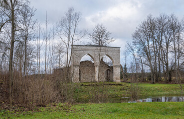 Obraz premium ruins of building