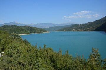 Obraz na płótnie Canvas Bovilla Lake Albania