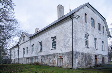 Fototapeta premium manor in estonia, europe