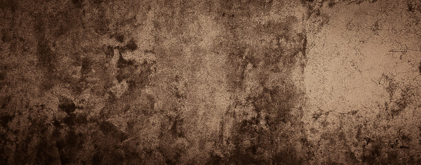 Fototapeta premium brown vintage grungy texture background of wall concrete