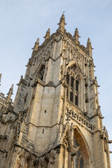 West tower of York Minster Cathedral
