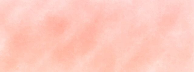 Soft pink watercolor background for your banner, poster, invitation, business card concept vector. pink watercolor background illustration vector.	