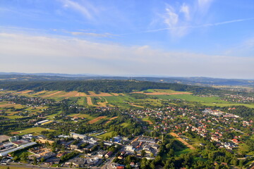 Tarnow, miasto, centrum, Malopolska, Polska, panorama, 