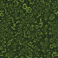 Green ivy floral pattern seamless background