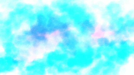 Beautiful blue sky and white clouds of various shapes with sunlight. Nature background. Blue sky with beautiful natural white clouds. 