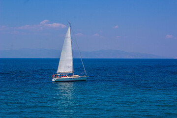 Obraz premium Sailing boat