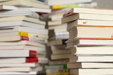 stack of books   used books  secondhand book
