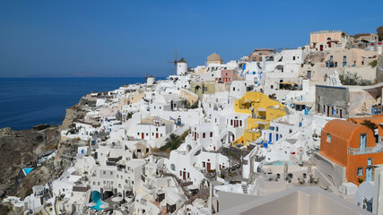 Panoramic of Santorini