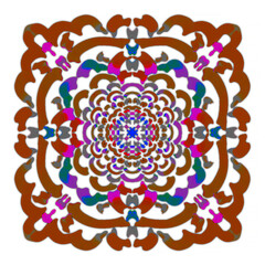 Creative ornamental round ornament