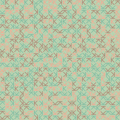 Abstract Geometric Pattern generative computational art illustration