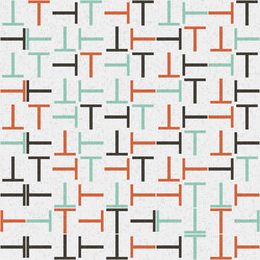 Abstract Geometric Pattern generative computational art illustration