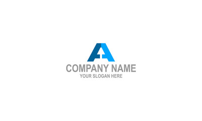 a initial logo design concept bussines