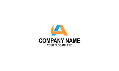 a initial logo design concept bussines