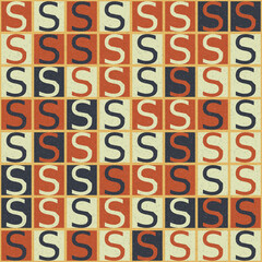 Abstract Geometric Pattern generative computational art illustration