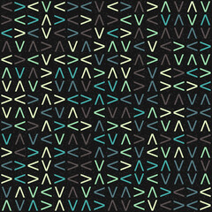 Abstract Geometric Pattern generative computational art illustration