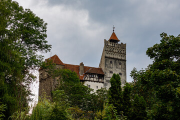 Fototapeta na wymiar The castle of bran in Transylvania Romania