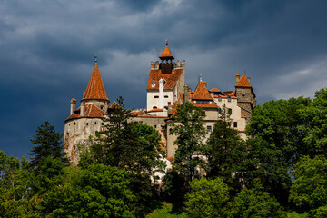 Fototapeta premium The castle of bran in Transylvania Romania